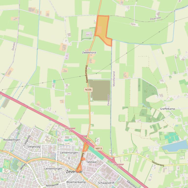 Kaart van postcodegebied 6902PM.