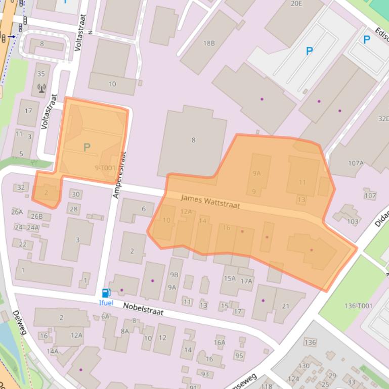 Kaart van postcodegebied 6902PR.