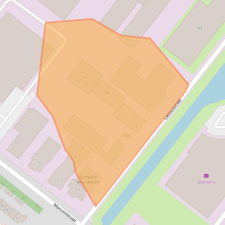 Kaart van postcodegebied 6902PV.