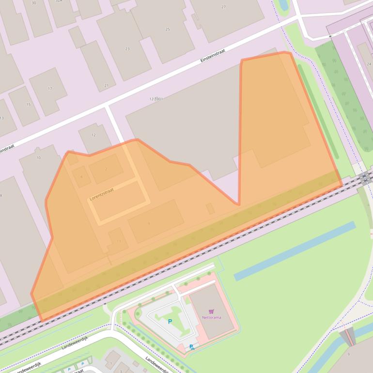 Kaart van postcodegebied 6902PZ.