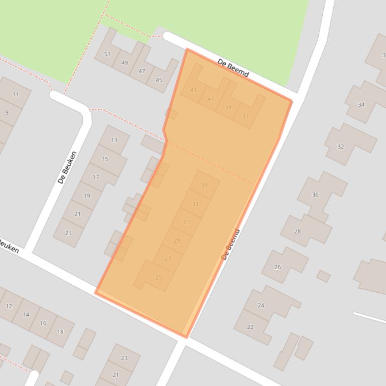 Kaart van postcodegebied 6903AD.