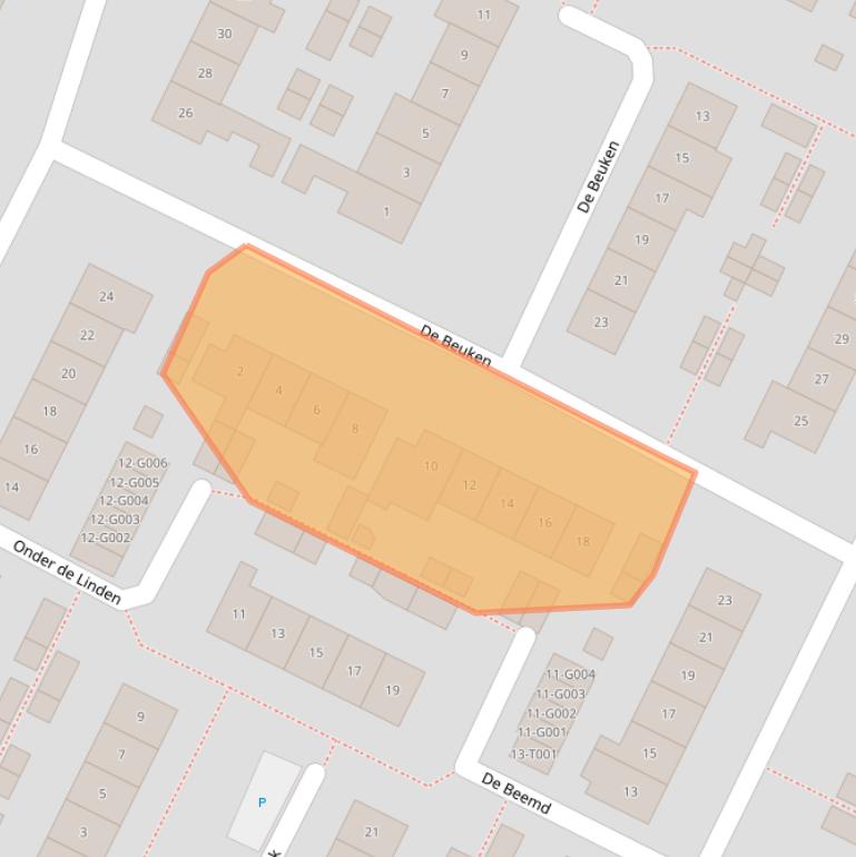 Kaart van postcodegebied 6903AL.