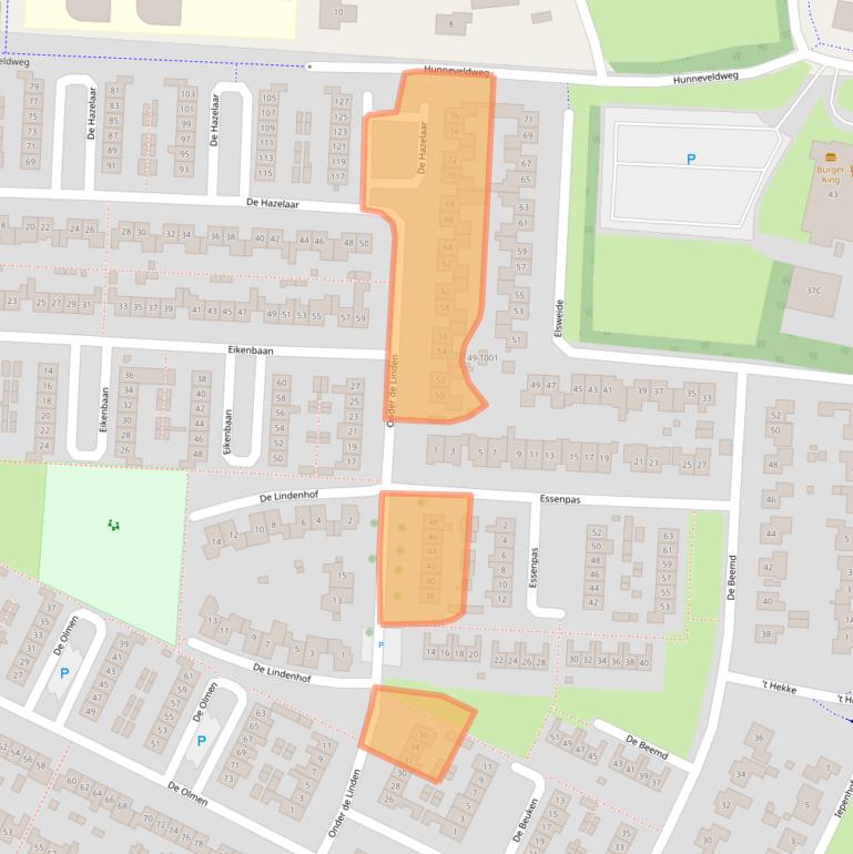 Kaart van postcodegebied 6903AT.