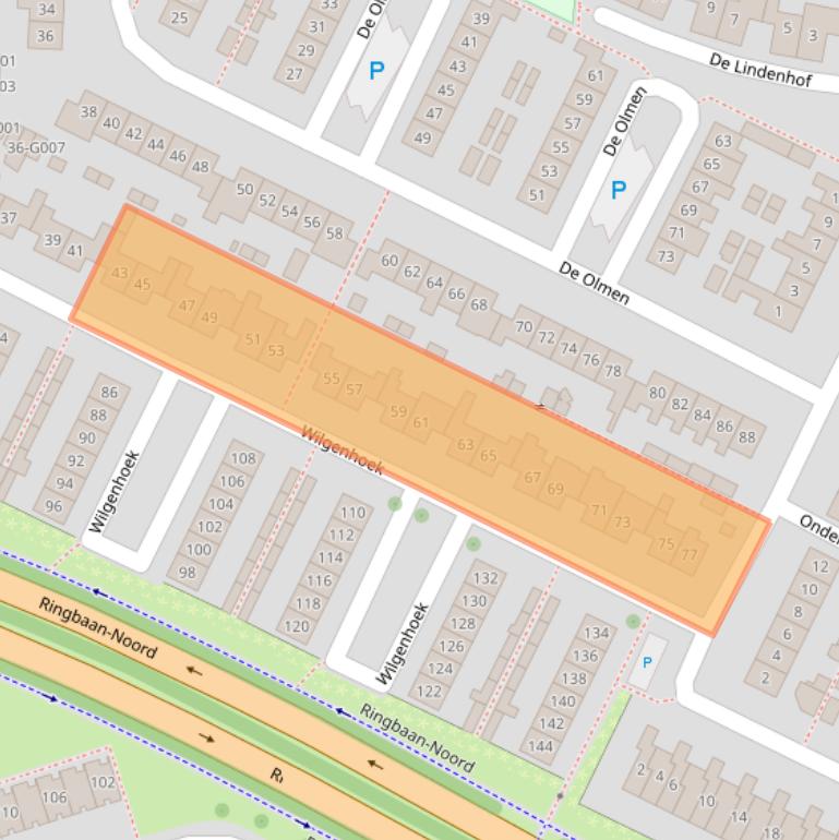 Kaart van postcodegebied 6903BS.