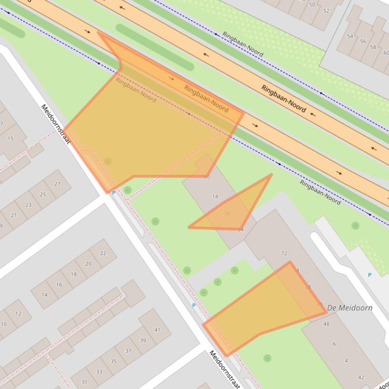 Kaart van postcodegebied 6903CE.