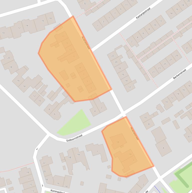 Kaart van postcodegebied 6903CM.