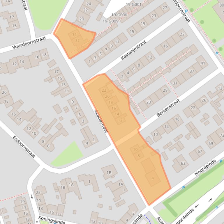 Kaart van postcodegebied 6903CN.