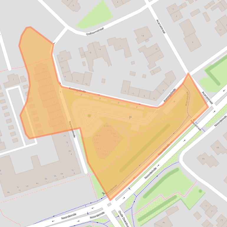 Kaart van postcodegebied 6903CV.