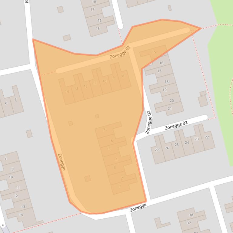 Kaart van postcodegebied 6903EC.