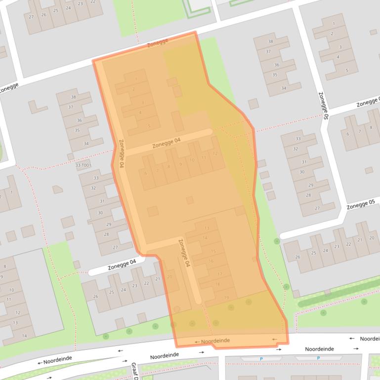 Kaart van postcodegebied 6903EH.