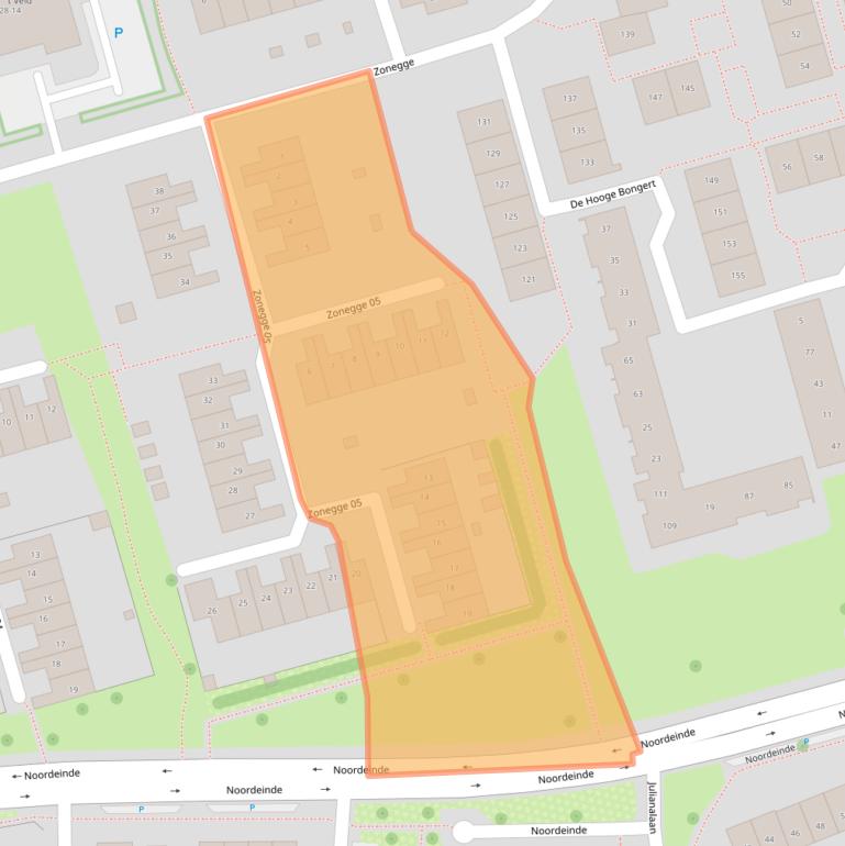 Kaart van postcodegebied 6903EK.