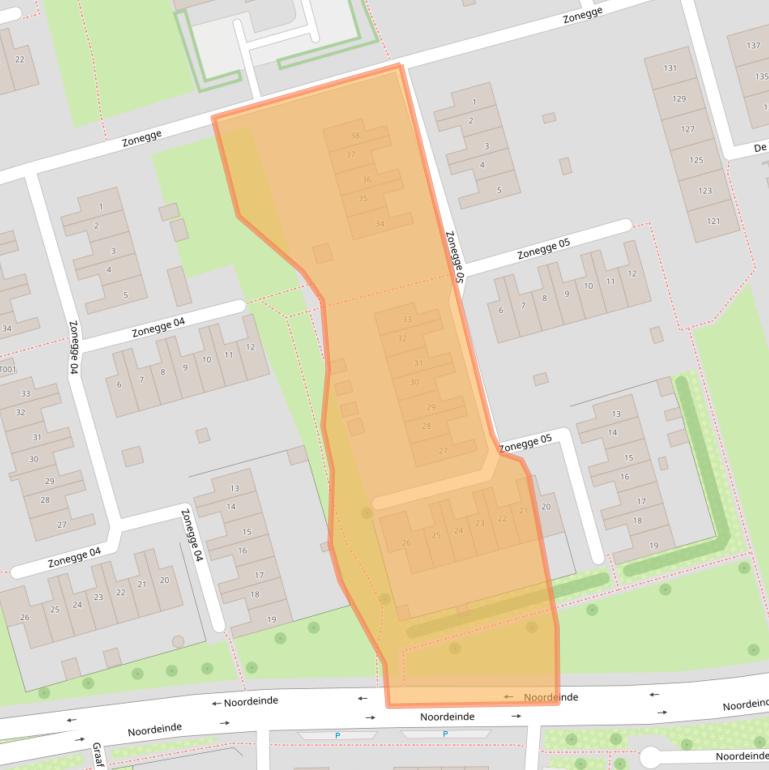 Kaart van postcodegebied 6903EL.