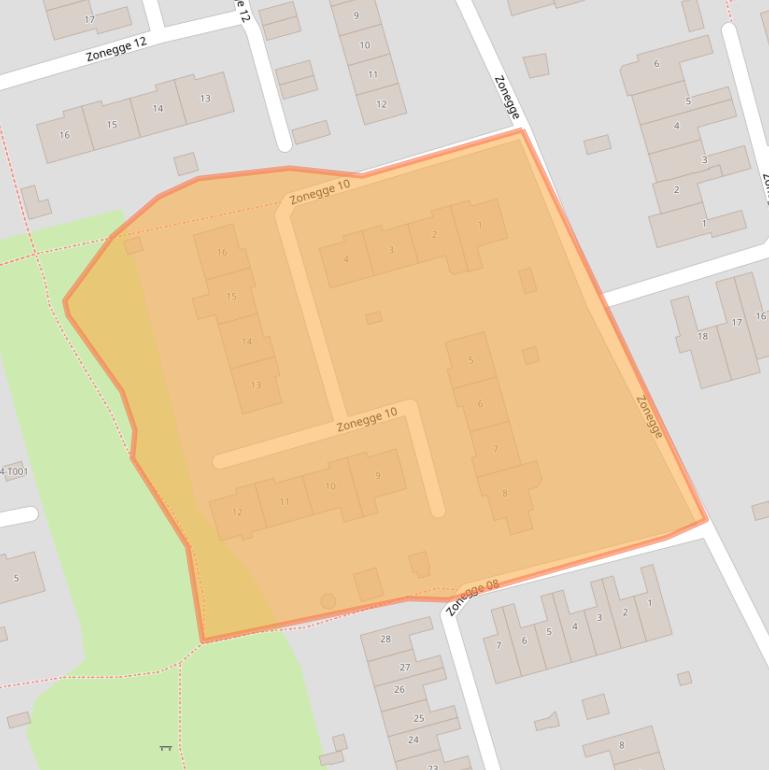 Kaart van postcodegebied 6903EX.