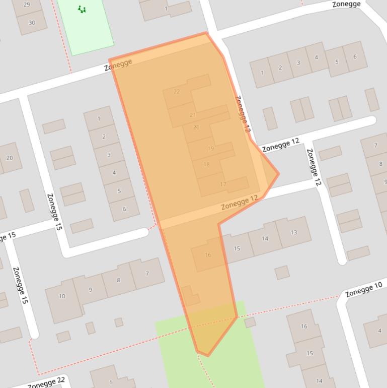 Kaart van postcodegebied 6903GD.
