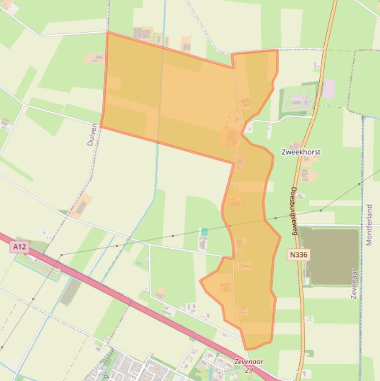 Kaart van postcodegebied 6903PB.