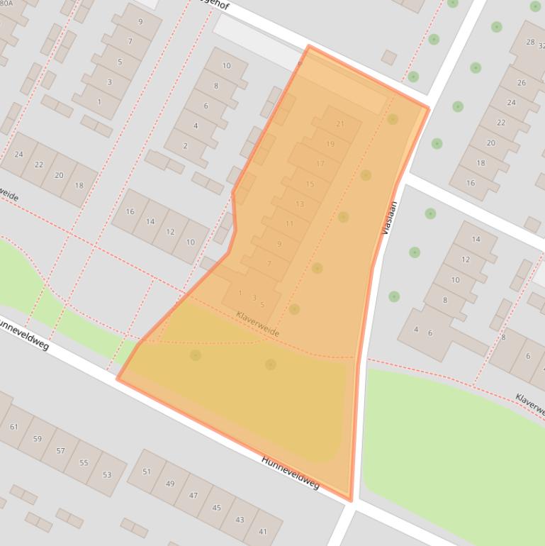 Kaart van postcodegebied 6903RE.