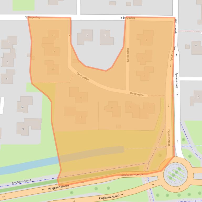 Kaart van postcodegebied 6903VB.