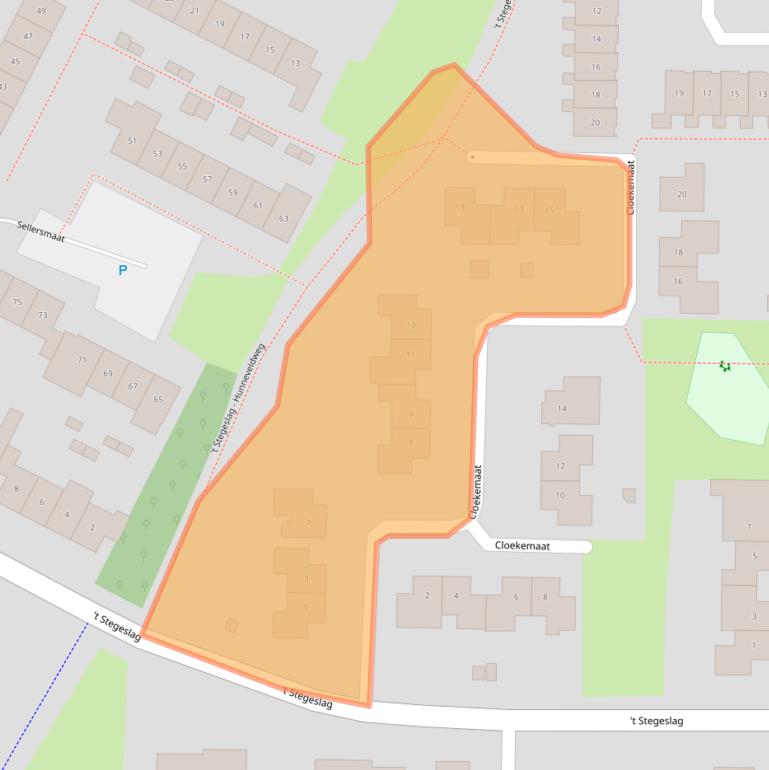 Kaart van postcodegebied 6903VG.