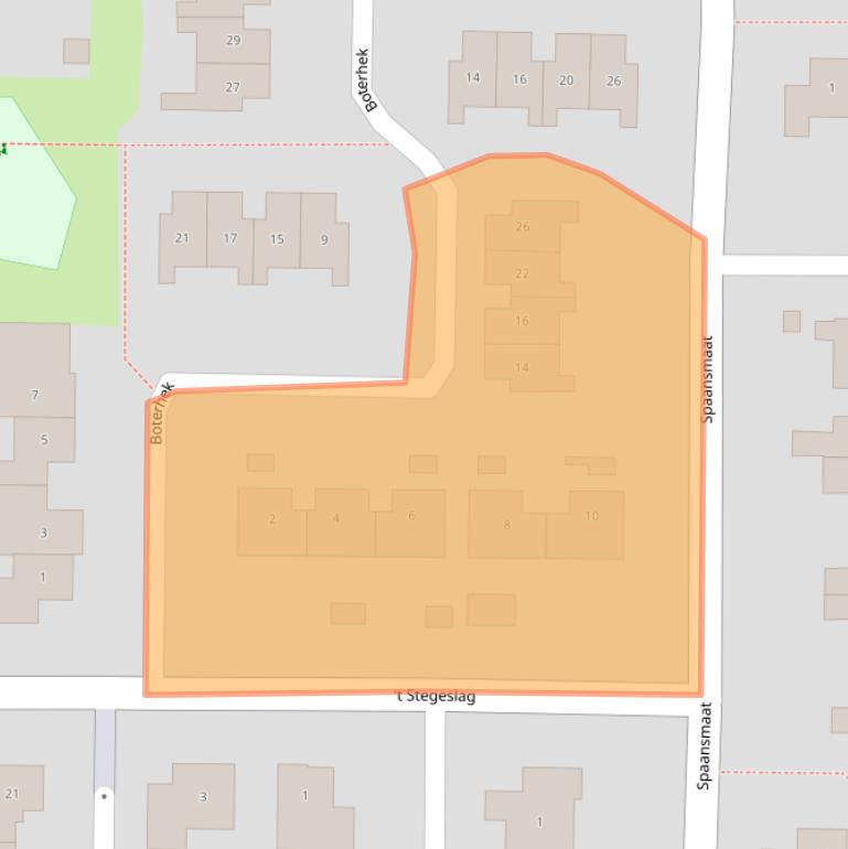 Kaart van postcodegebied 6903VH.