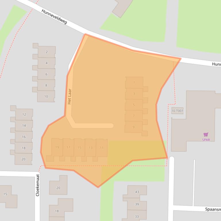 Kaart van postcodegebied 6903VL.