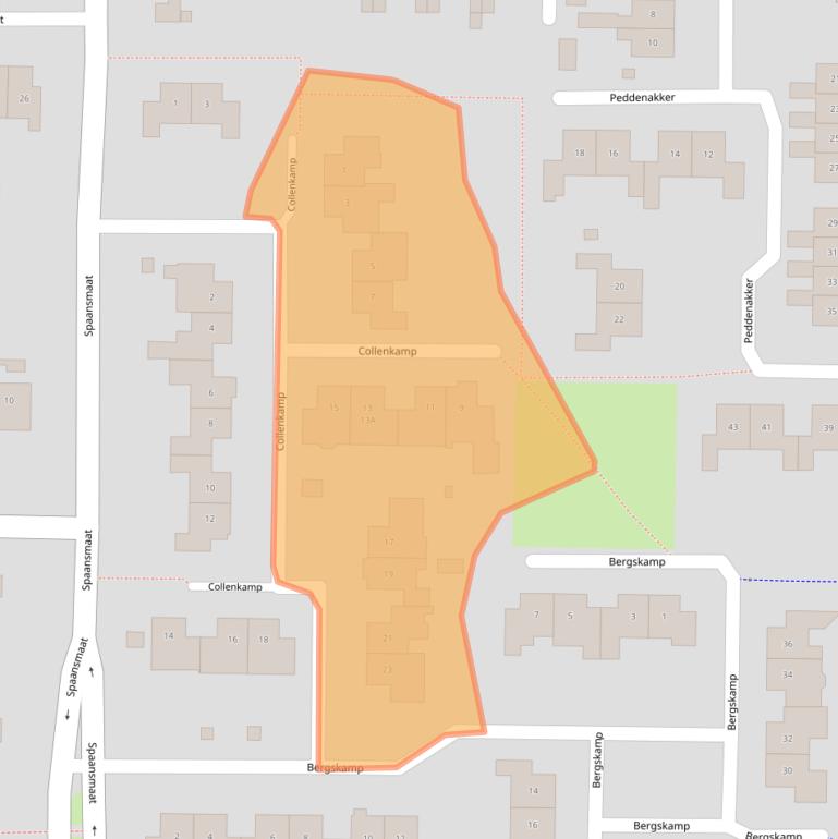 Kaart van postcodegebied 6903VR.