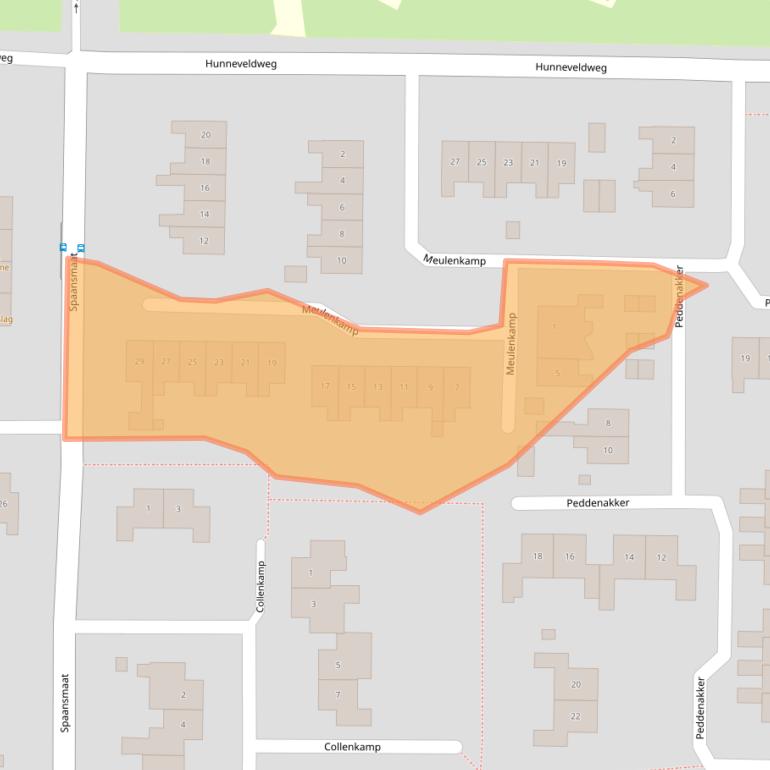 Kaart van postcodegebied 6903VT.