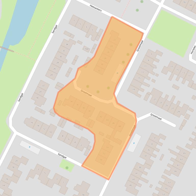 Kaart van postcodegebied 6903XC.