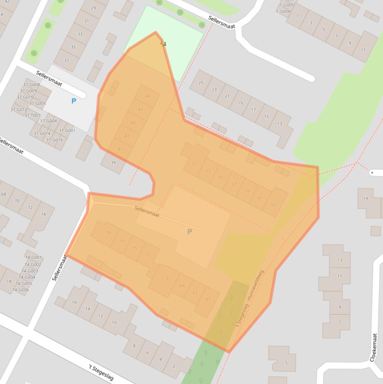 Kaart van postcodegebied 6903XK.