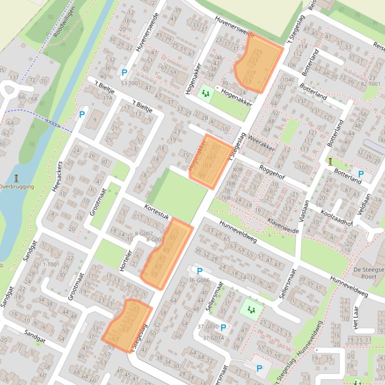Kaart van postcodegebied 6903XT.