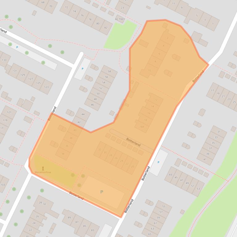 Kaart van postcodegebied 6903ZE.