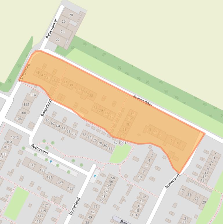 Kaart van postcodegebied 6903ZH.