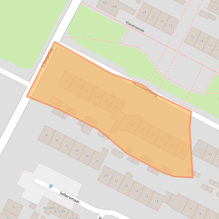 Kaart van postcodegebied 6903ZL.