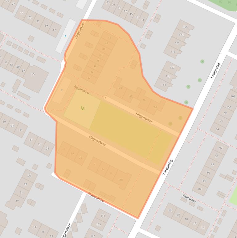 Kaart van postcodegebied 6903ZT.