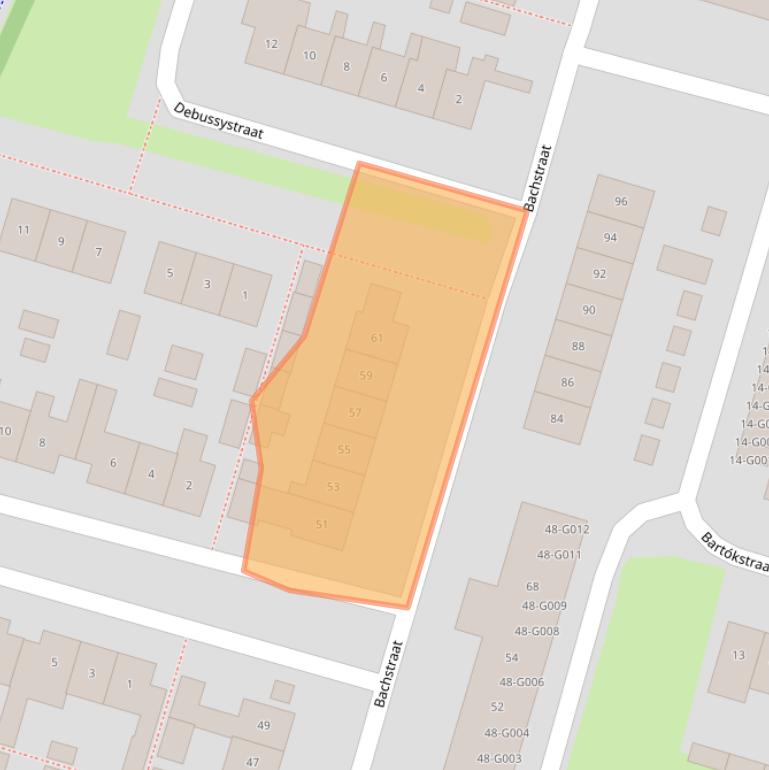 Kaart van postcodegebied 6904HL.