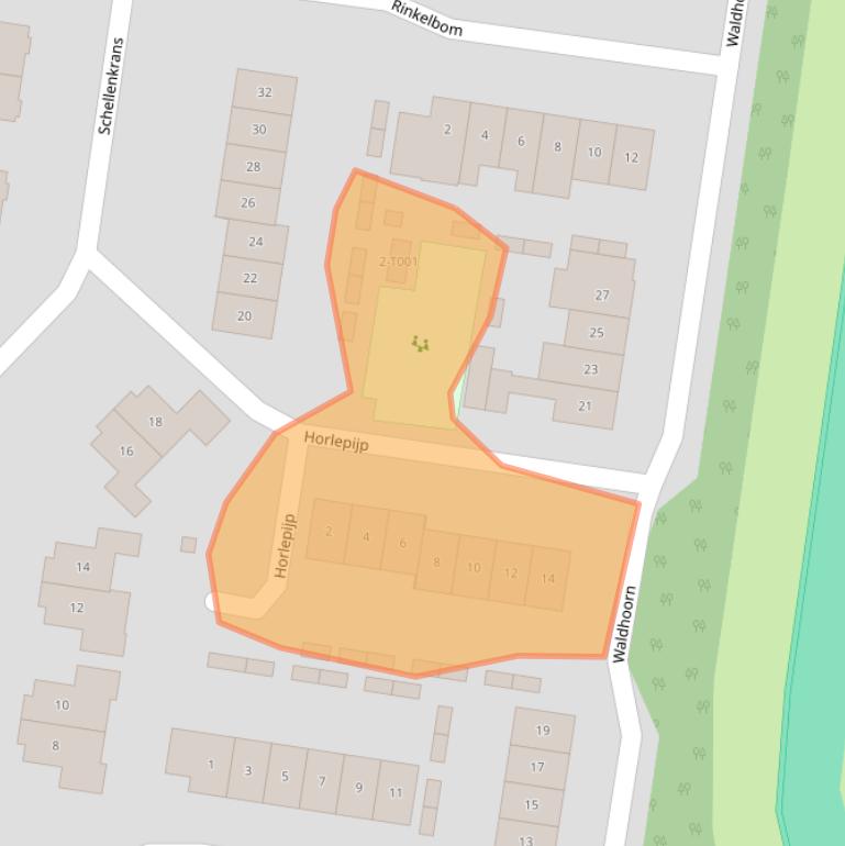 Kaart van postcodegebied 6904PP.