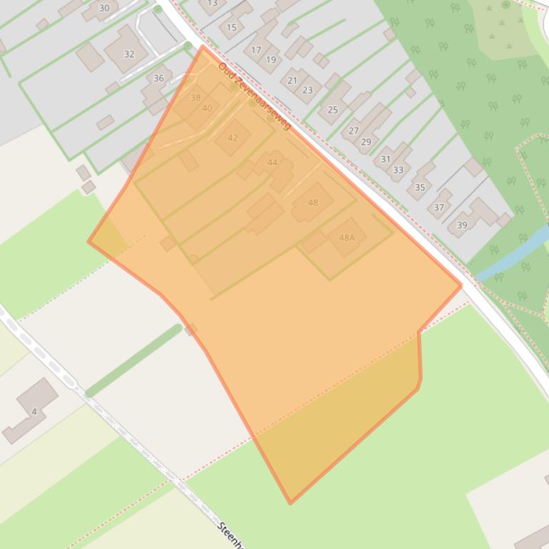 Kaart van postcodegebied 6905AM.