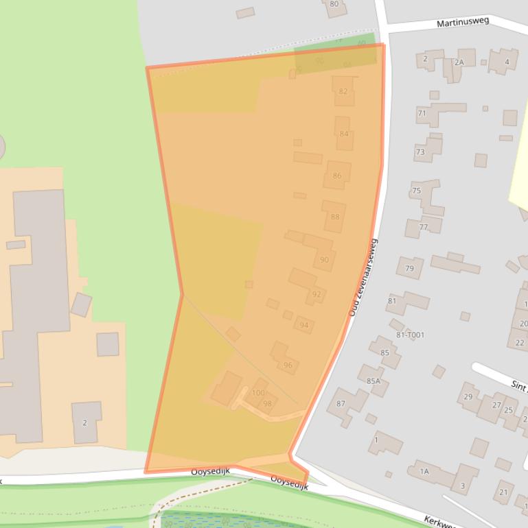 Kaart van postcodegebied 6905AP.