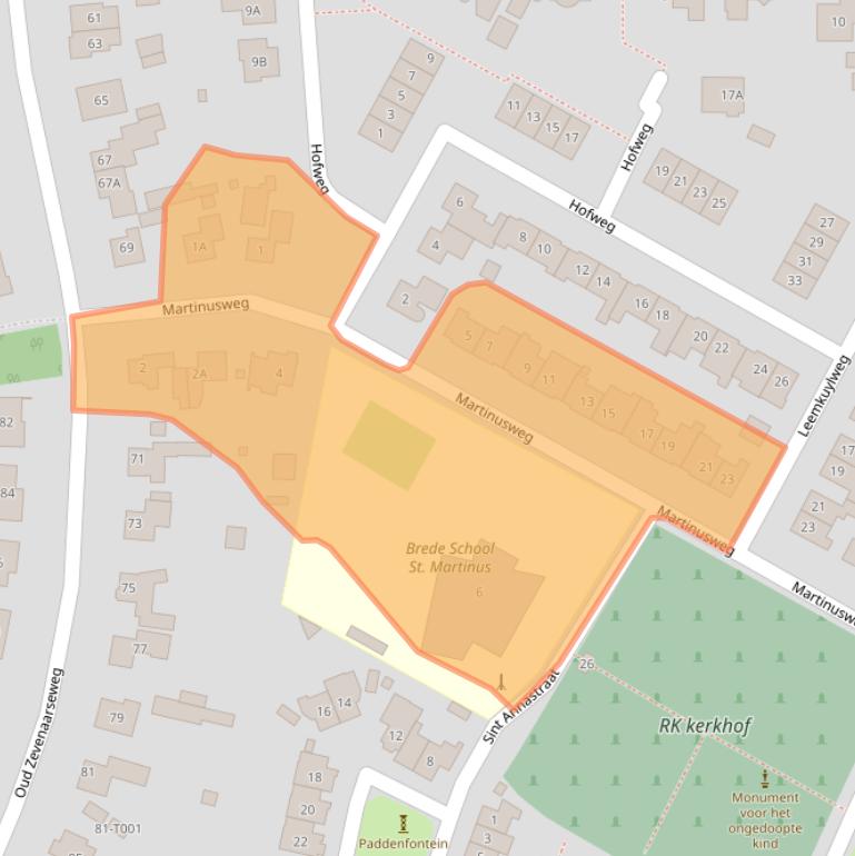 Kaart van postcodegebied 6905AR.