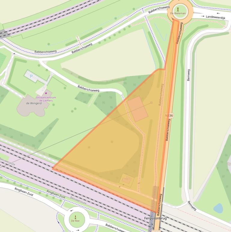 Kaart van postcodegebied 6905BL.