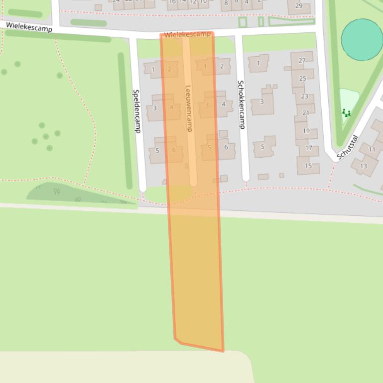 Kaart van postcodegebied 6905CM.