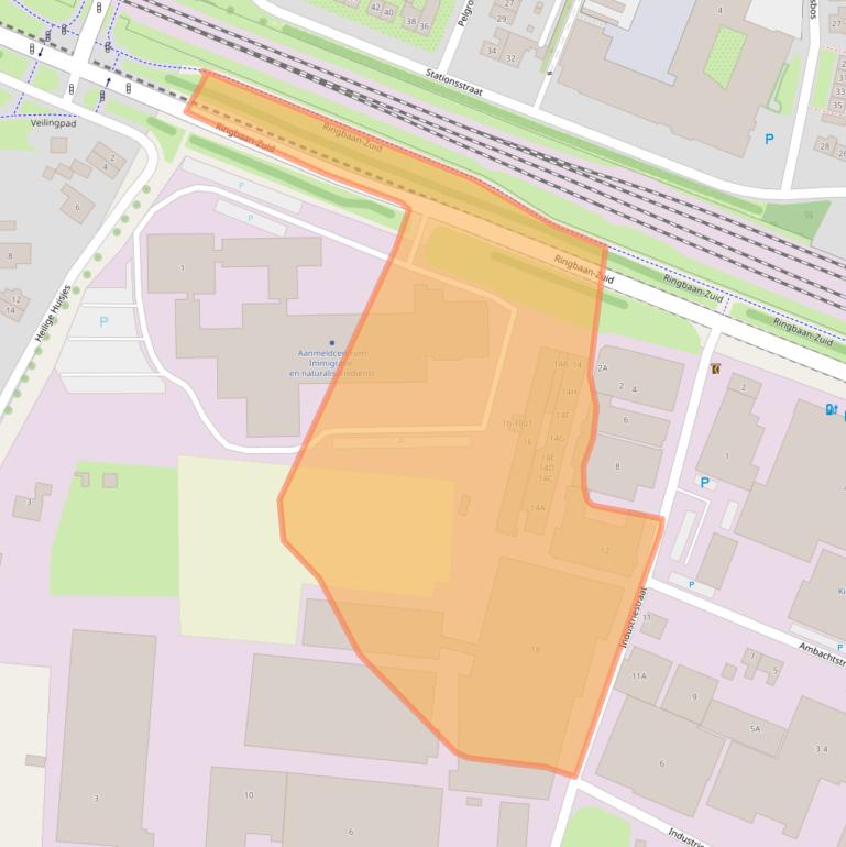 Kaart van postcodegebied 6905DH.