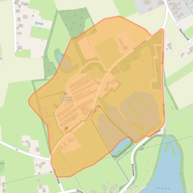 Kaart van postcodegebied 6905DW.