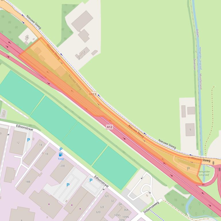 Kaart van postcodegebied 6905PP.