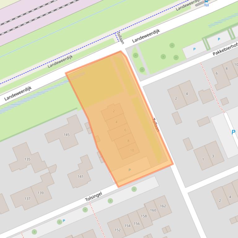 Kaart van postcodegebied 6905TG.