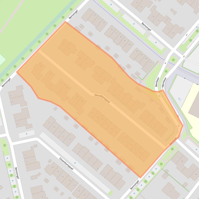 Kaart van postcodegebied 6905VD.