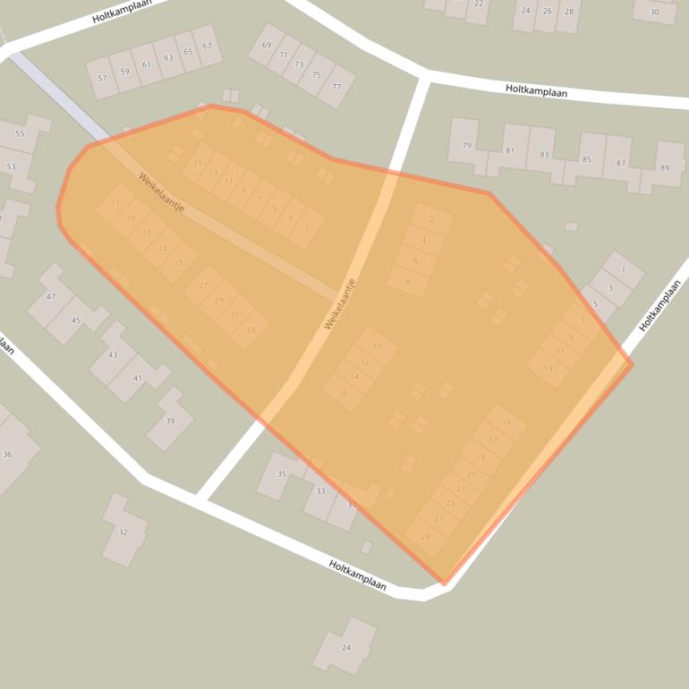 Kaart van postcodegebied 6905WP.