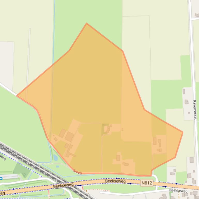 Kaart van postcodegebied 6909EB.