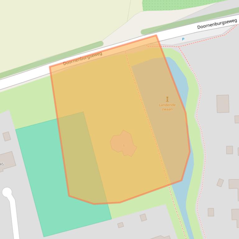 Kaart van postcodegebied 6911CJ.