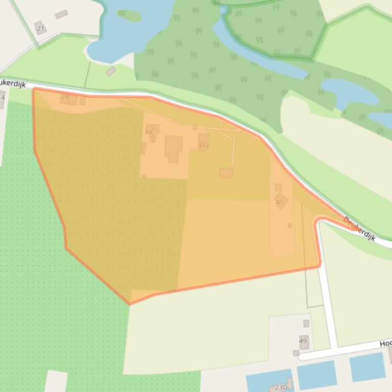 Kaart van postcodegebied 6911KK.