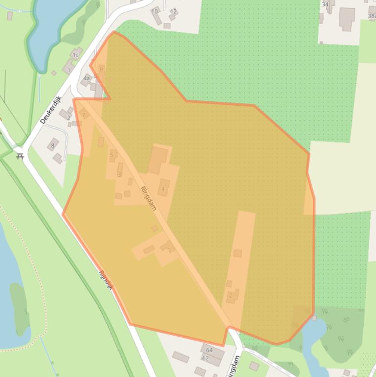 Kaart van postcodegebied 6911KN.